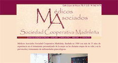 Desktop Screenshot of medicosasociados.es