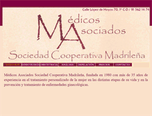 Tablet Screenshot of medicosasociados.es